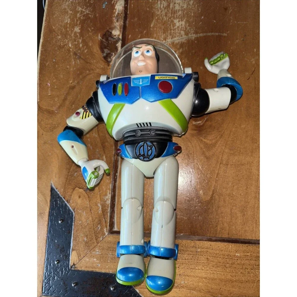 Toy Story 12” Buzz Lightyear Search & Rescue Disney Pixar 2001 Rare Vintage Blue